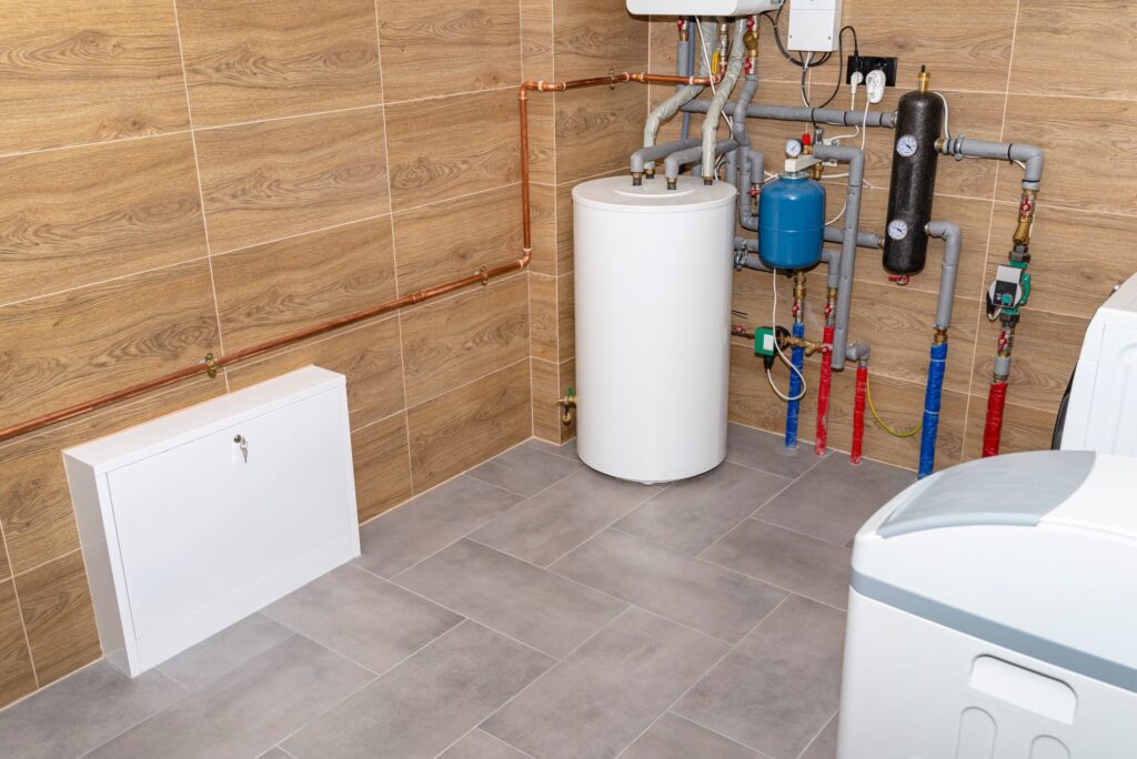 Residential water heater and plumbing system installed in Cheltenham